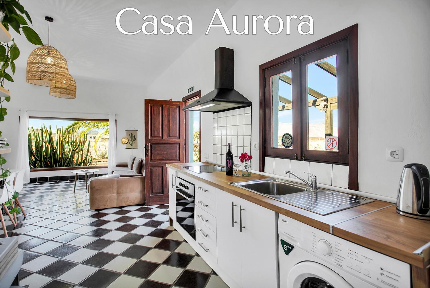 Casa Pilar, Aurora Y Tarabilla En Finca Ecologica Teguitar Luaran gambar