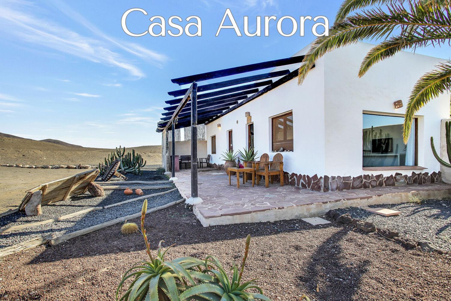 Casa Pilar, Aurora Y Tarabilla En Finca Ecologica Teguitar Luaran gambar
